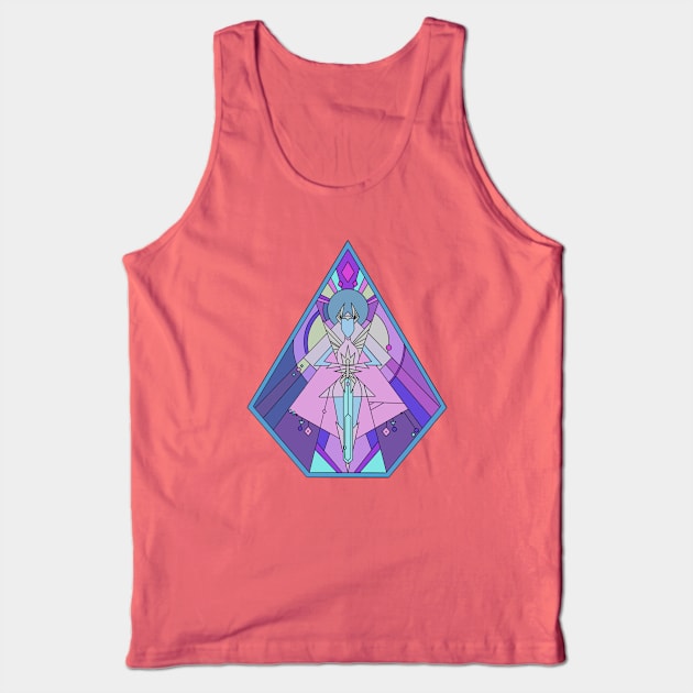 Stained Glass She-Ra Tank Top by Oz & Bell